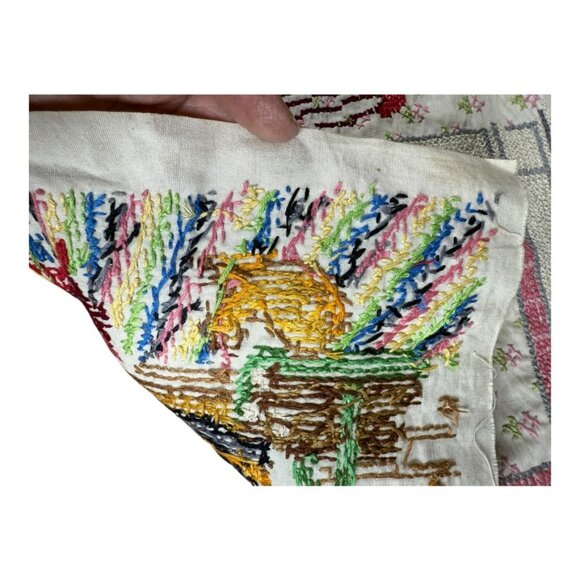 Cross-stitch Fireplace Scene - Picture 2 of 5